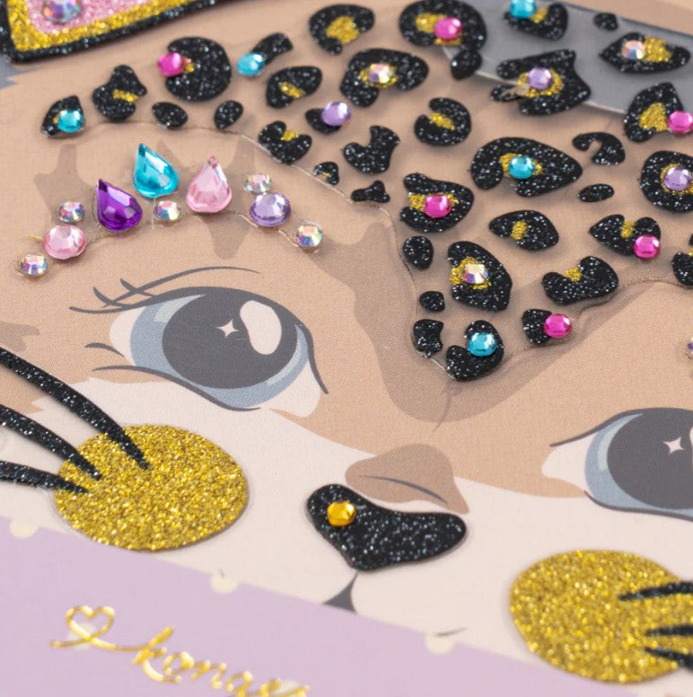 Konges Sløjd Glam me up koffert med hårpynt