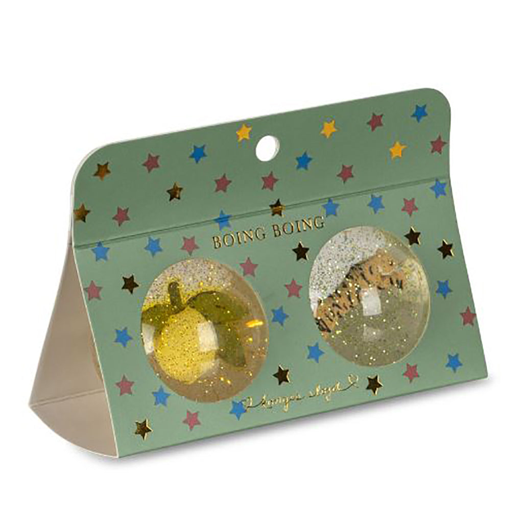 Konges Sløjd hoppeballsett, Lemon/Tiger