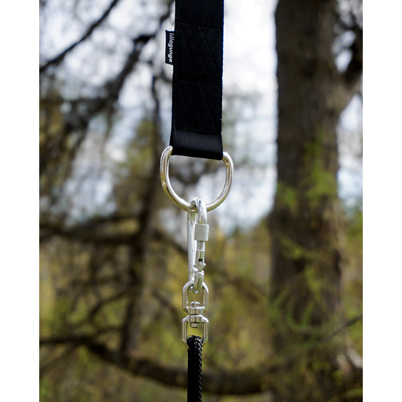 Lillagunga tre-kit til Classic huske, tilbehør til oppheng i tre