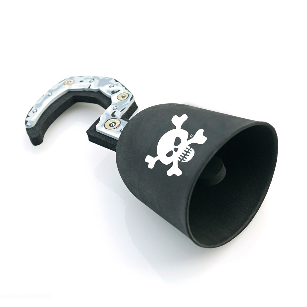 Piratklo med hodeskalle