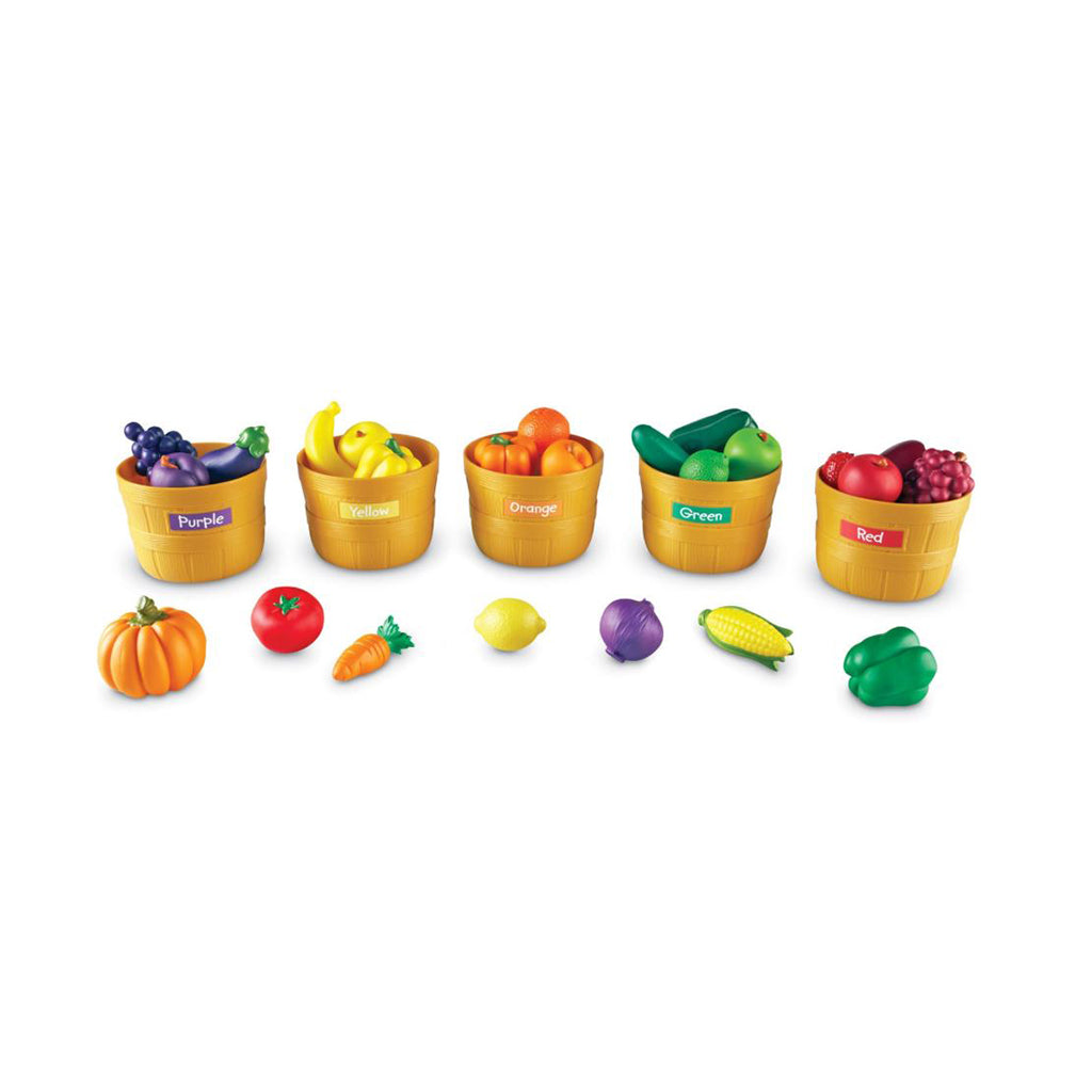 Learning Resources, Lær om farger - Sorteringssett med grønnsaker og frukt