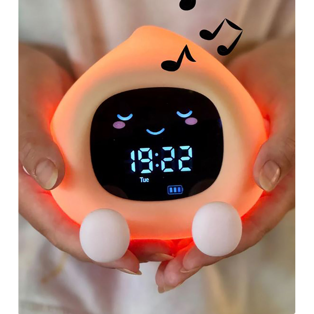 Lumulu søvntrener, nattlampe med natt- og dagindikasjon - Beige