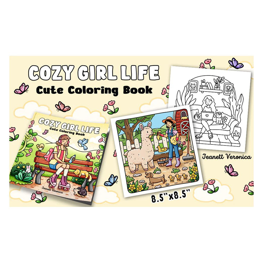 Cozy Girl life malebok
