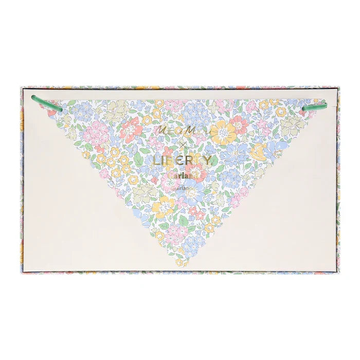 Meri Meri x Liberty guirlande, Bølgekant – 3,4 m