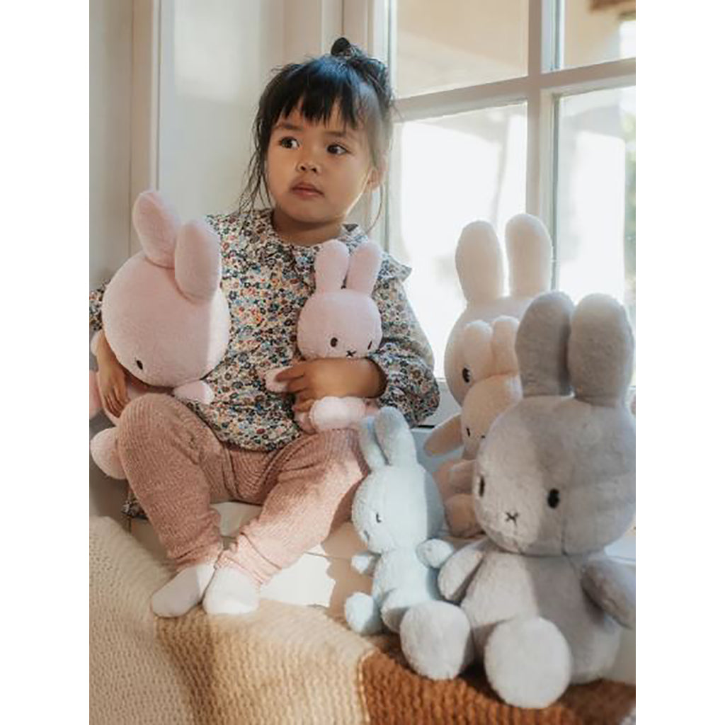 Miffy Terry kaninbamse 23 cm - Creme