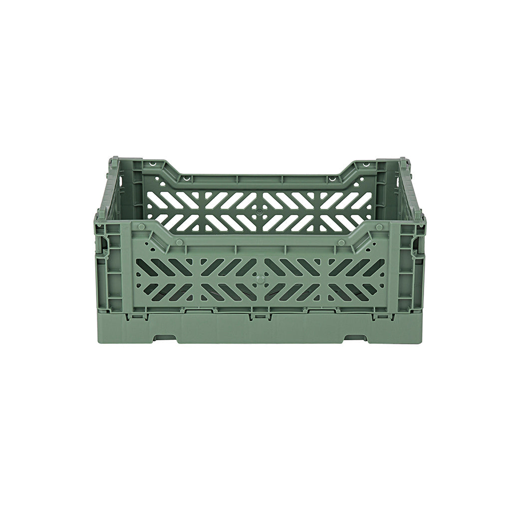Aykasa Mini sammenleggbar kasse, Almond green