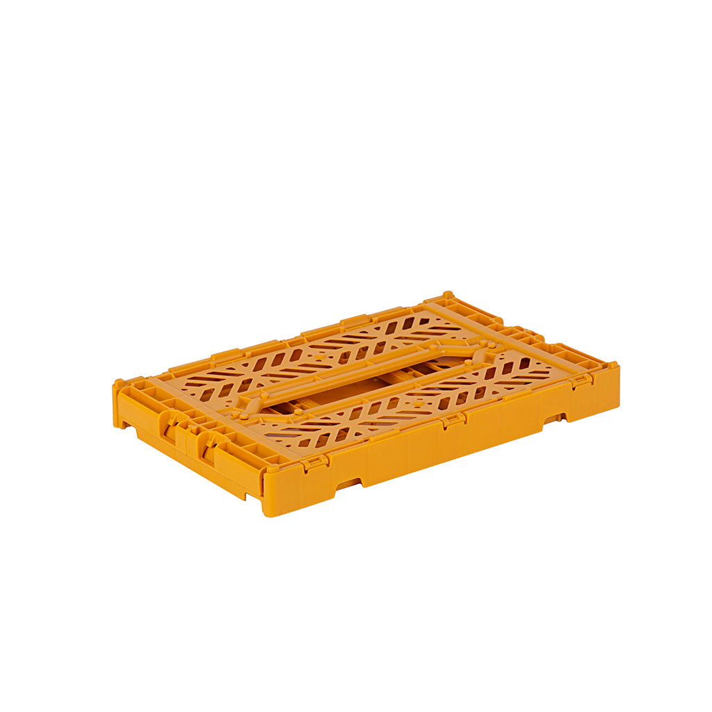 Aykasa Mini sammenleggbar kasse, Mustard