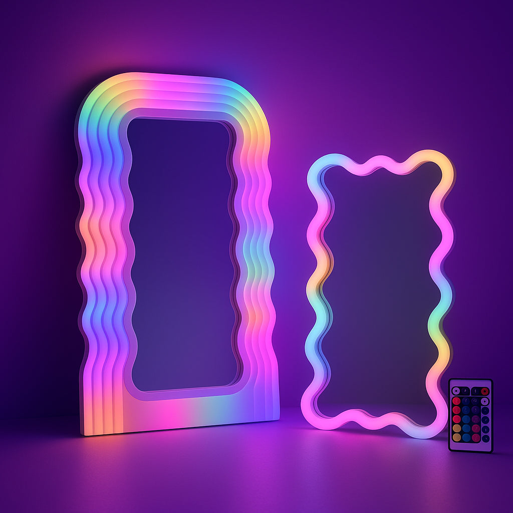 Lalarma Magisk lysende speil, Magic Glow Mirror - Small