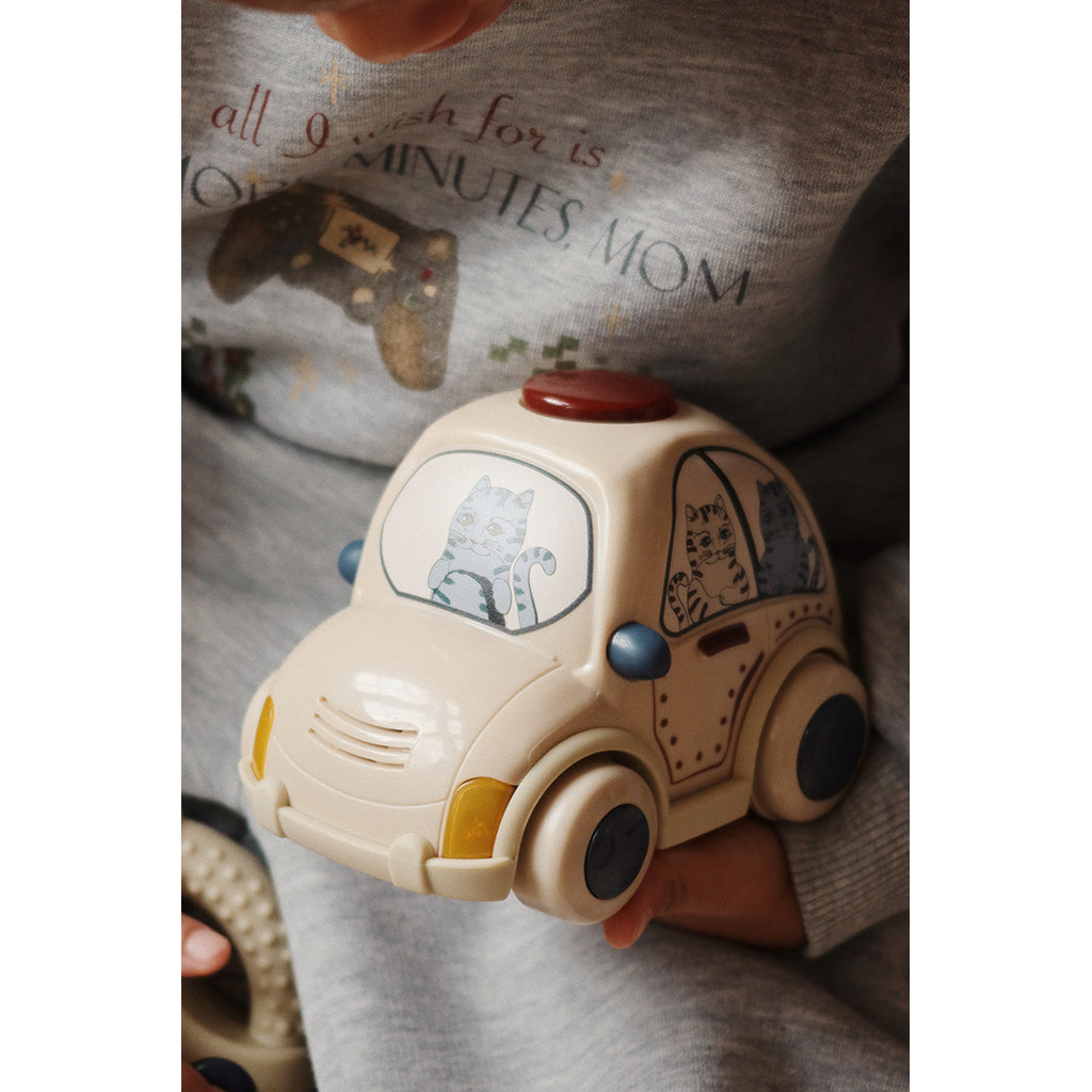 Konges Sløjd Politibil med fjernstyring, Beige