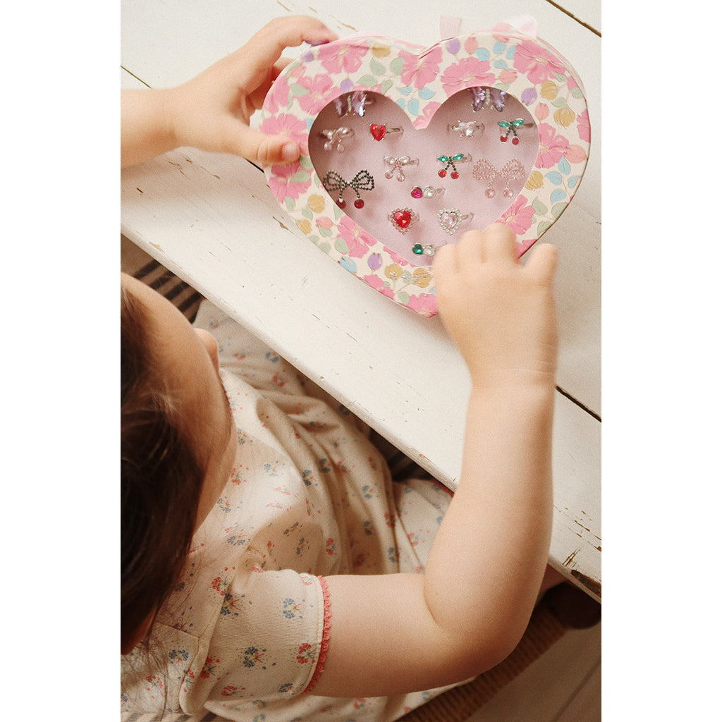 Konges Sløjd Dreamy fingerringer – Sett med 14 stk.