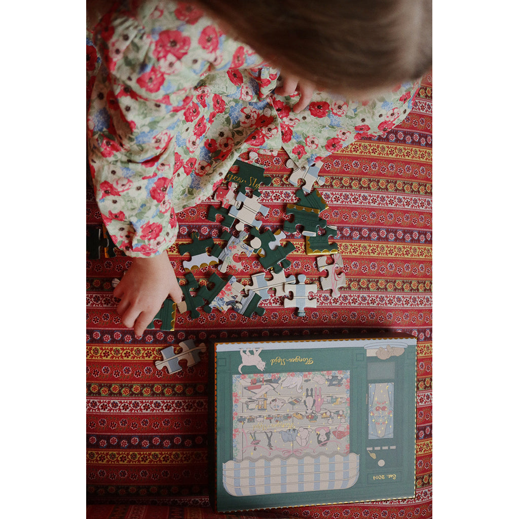 Konges Sløjd puslespill, toy shop – 100 brikker