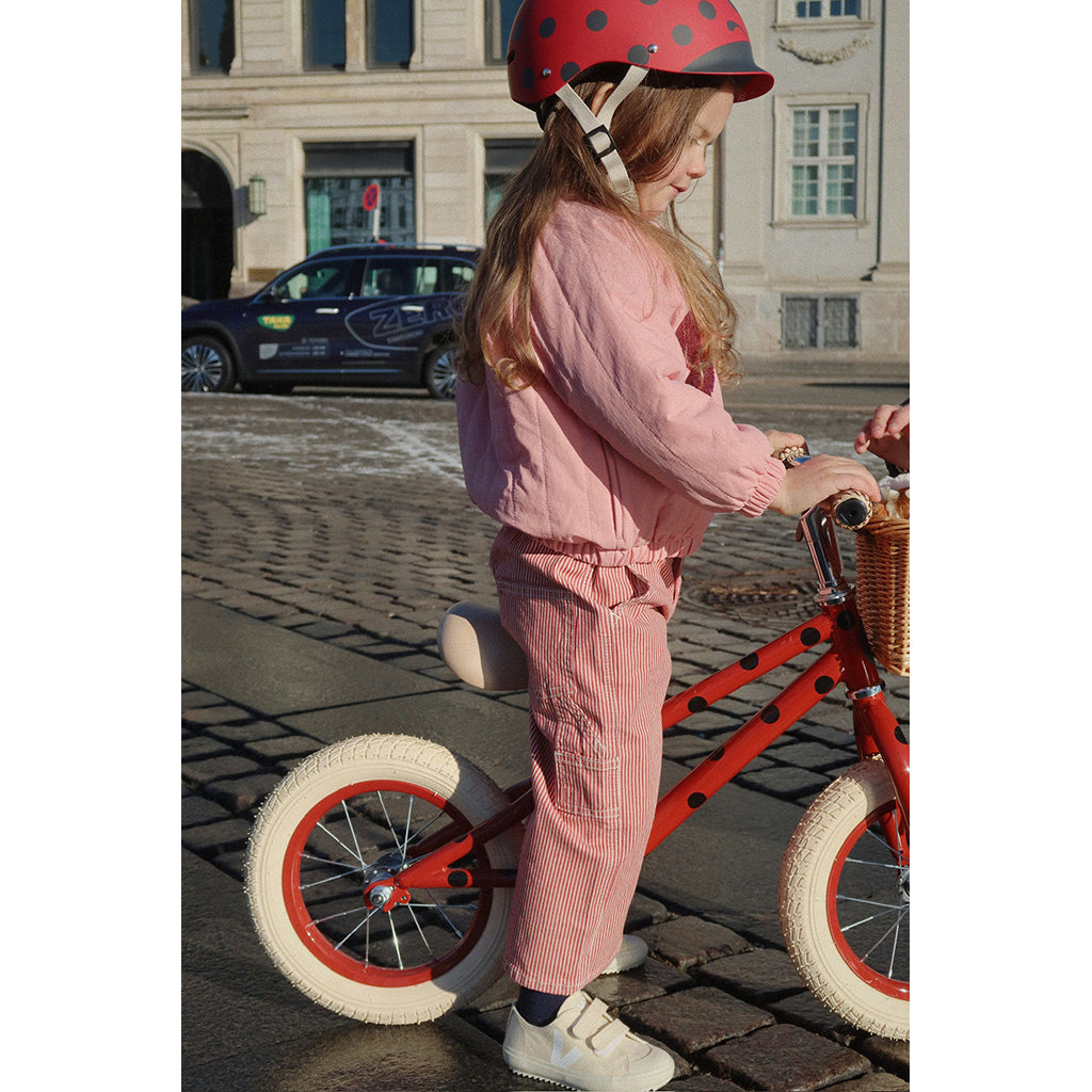 Konges Sløjd sykkelhjelm, Ladybug - Str. 2-4 eller 4-8 år