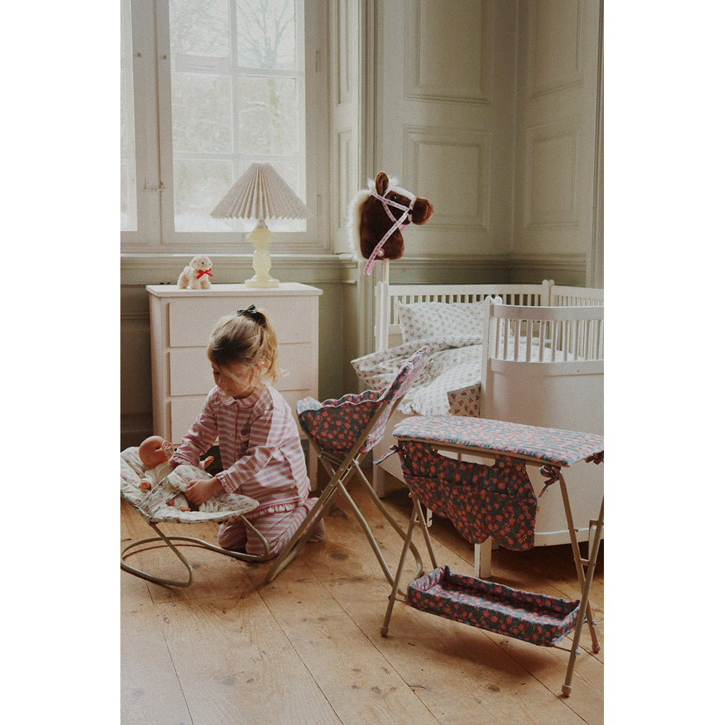 Stellebord for dukker