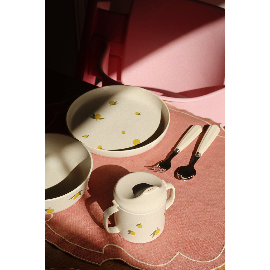 Konges Sløjd bestikksett i rustfritt stål, 8 stk. - Creme-Onyx