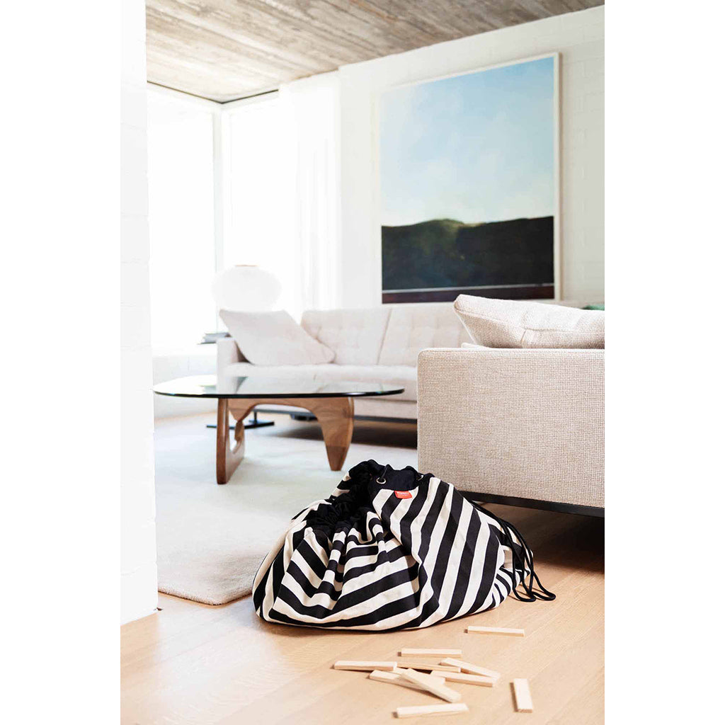 Play&Go To-i-én teppe, Stripes black