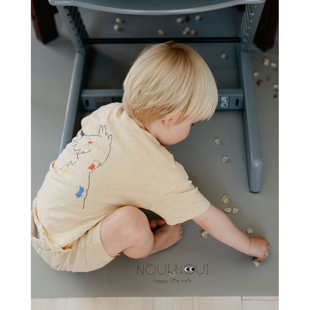 Noui Noui Floor mat, stolunderlag – Olive hazel gray