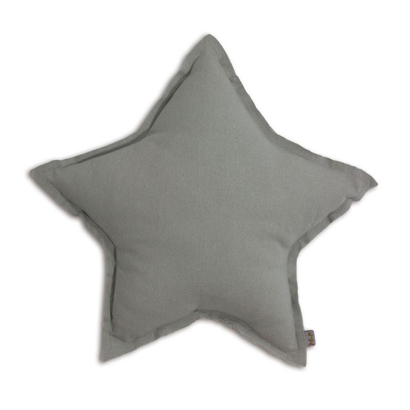 Numero 74 stjernepude, silver grey