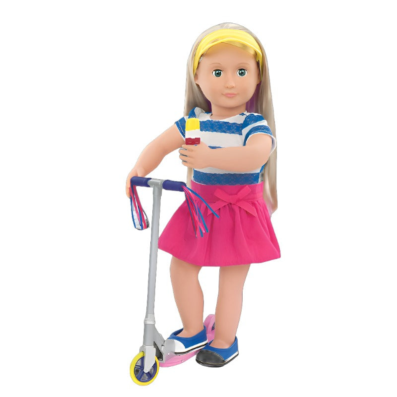 Our Generation dukketilbehør, sparkesykkel