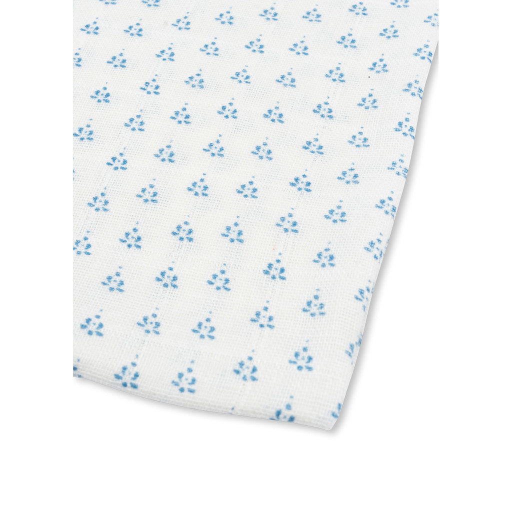 Fanga Fontana Bellini stofble, økologisk muslin, 3-pak – Punto blue