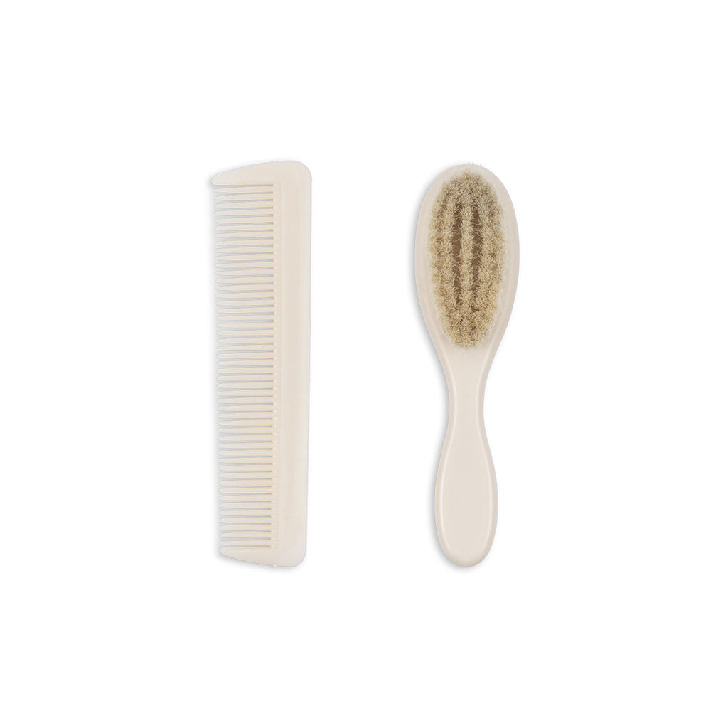 Fanga Fontana Baby hårbørstesett, Beige