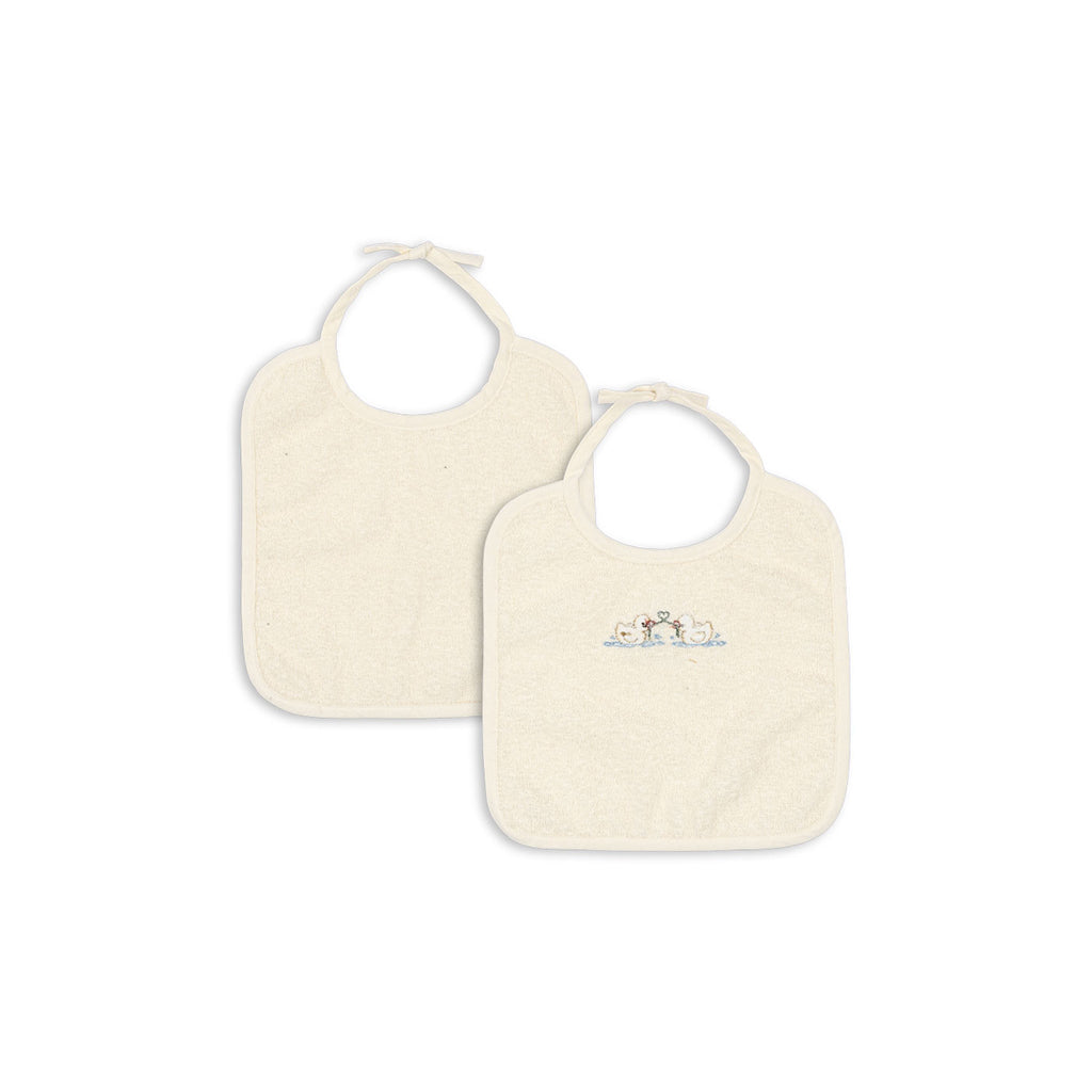 Fanga Fontana Fio Terry hagesmekke, GOTS, 2-pakning - Antique white