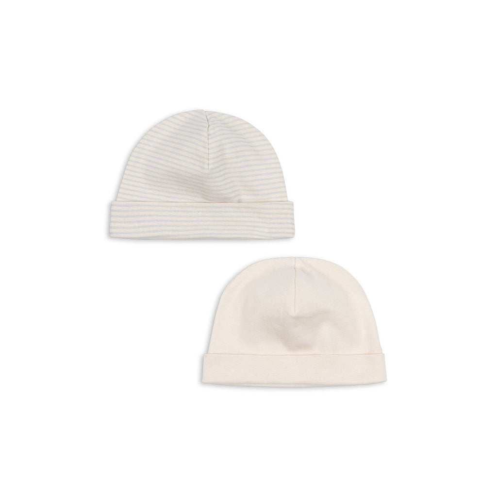 Fanga Fontana Fio stripe babylue, blå mix, 2-pakning - str. 0 - 9 mnd.