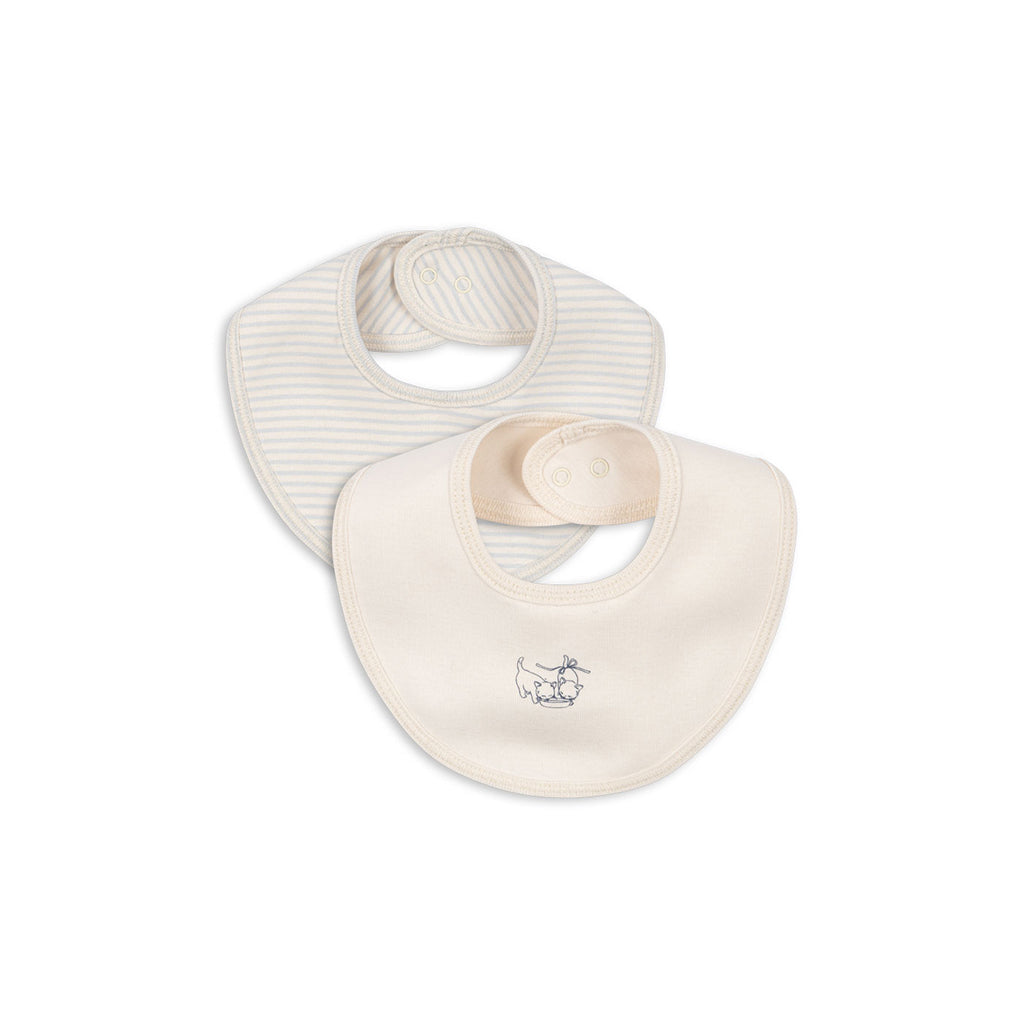 Fanga Fontana hagesmækt, Fio Stripe, 2-pak - Blue mix