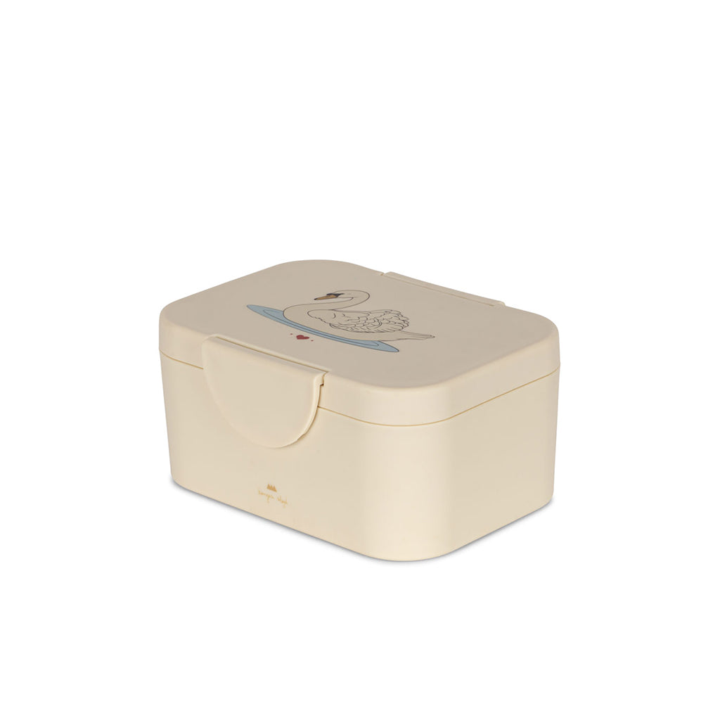 Konges Sløjd Lunch box, Matboks - Swan off-white