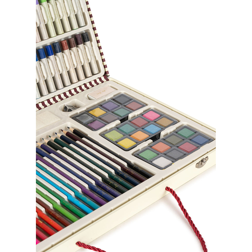 Konges Sløjd Mitt kreative sett, Koffert med tegneutstyr