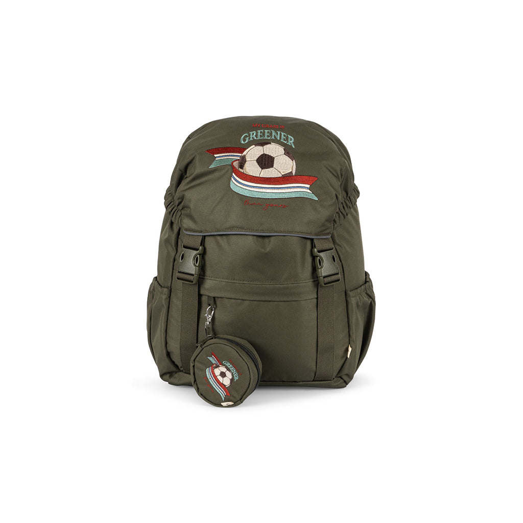 Konges Sløjd Clover skolesekk med gympose og regntrekk – Kalamata