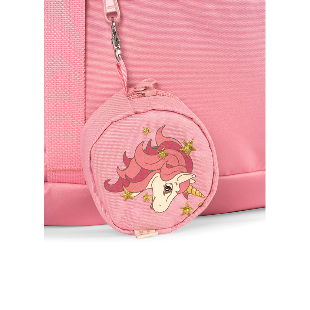 Konges Sløjd Clover skolesekk med gympose og regntrekk – Peony