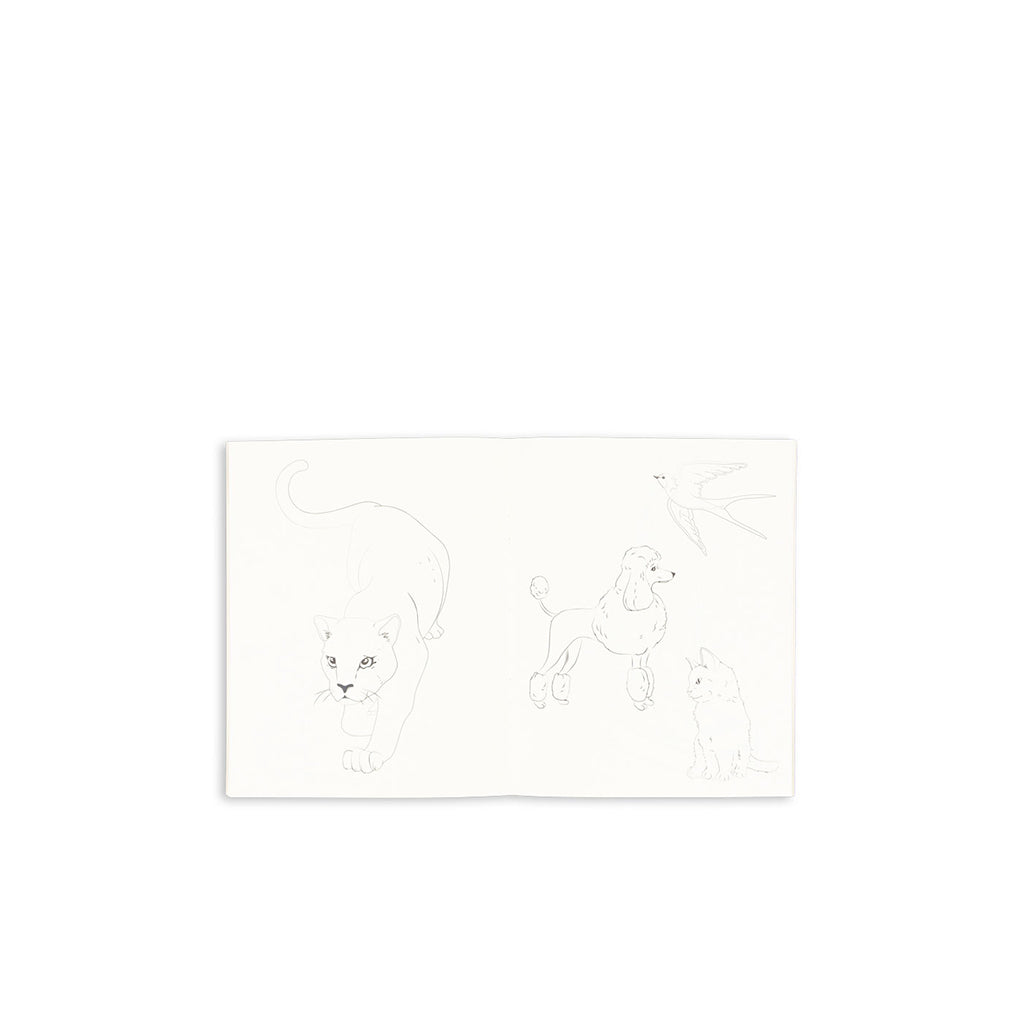 Konges Sløjd Malebok og farger, Green Tea check