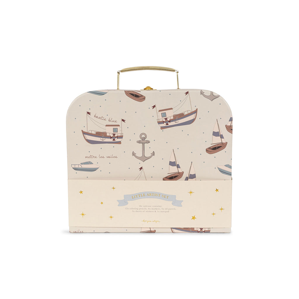 Konges Sløjd koffert til den lille kunstner, Little artist - Sail away