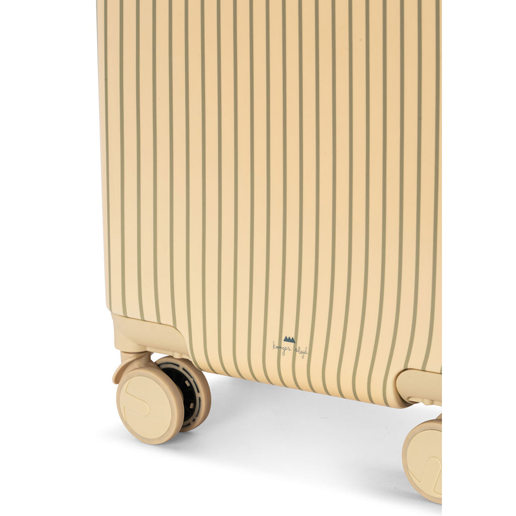 Konges Sløjd koffert, Trolley - Tea Stripe