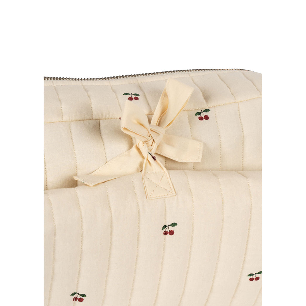 Konges Sløjd Bonnie stelleveske og stelleunderlag i ett, Cherry