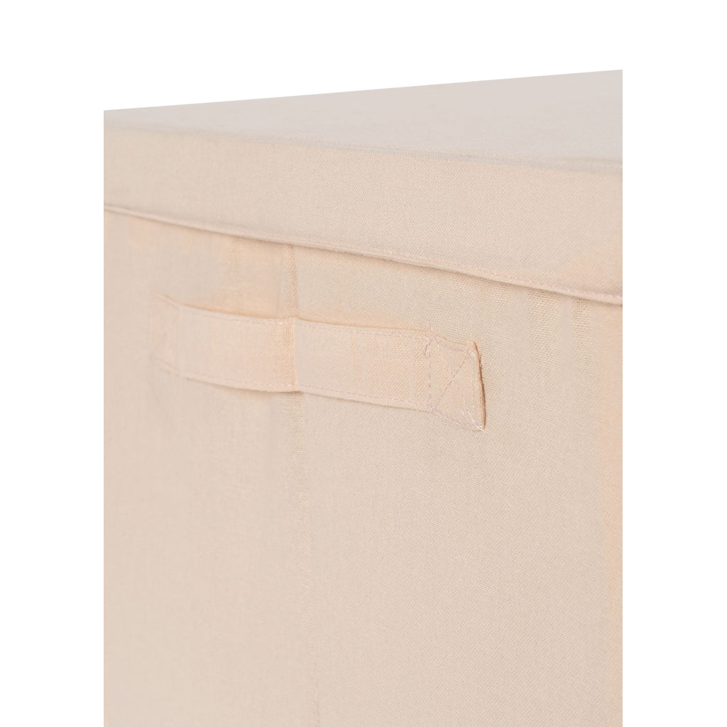 Konges Sløjd, stoff oppbevaringsboks, stor - Cherry bow