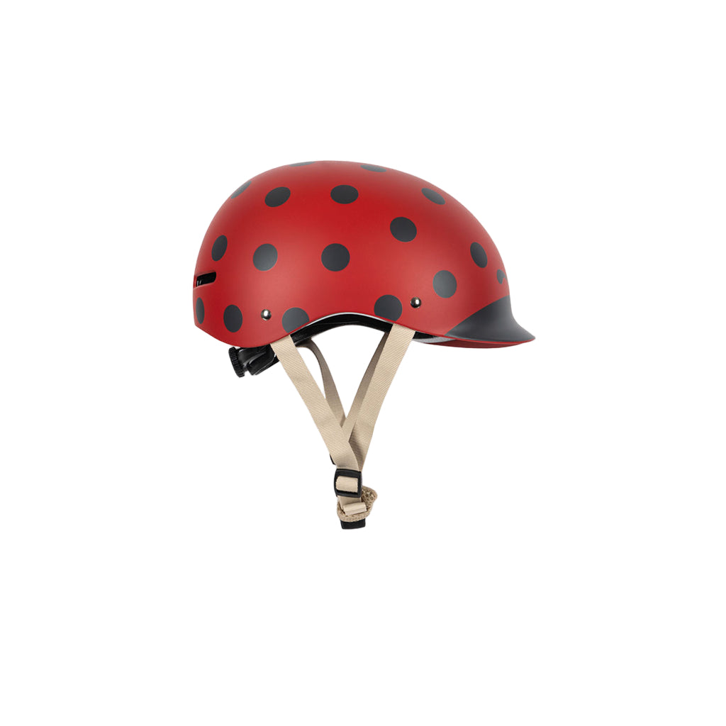 Konges Sløjd sykkelhjelm, Ladybug - Str. 2-4 eller 4-8 år