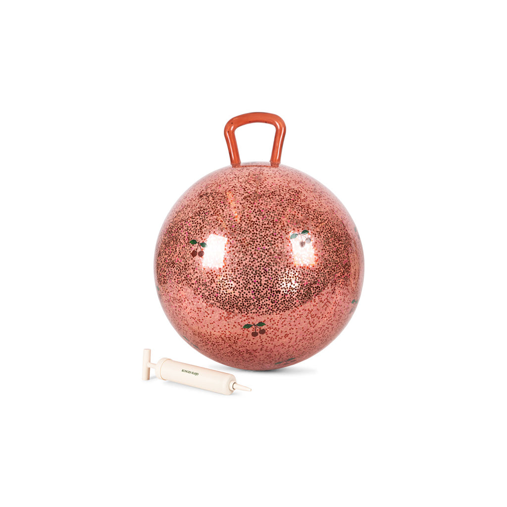 Konges Sløjd Glitter hoppebold, Cherry