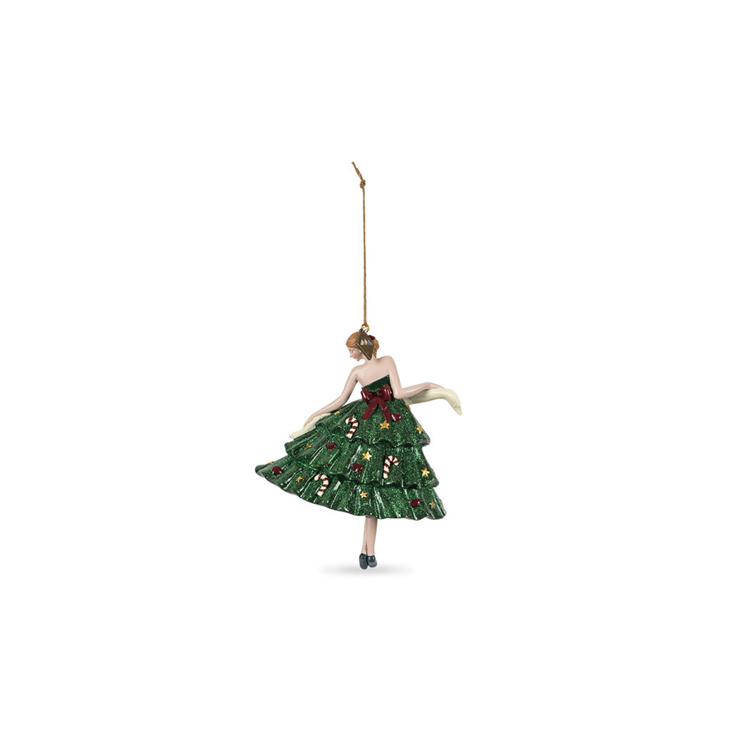 Konges Sløjd julepynt, ornament 2025 - Juletre ballerina