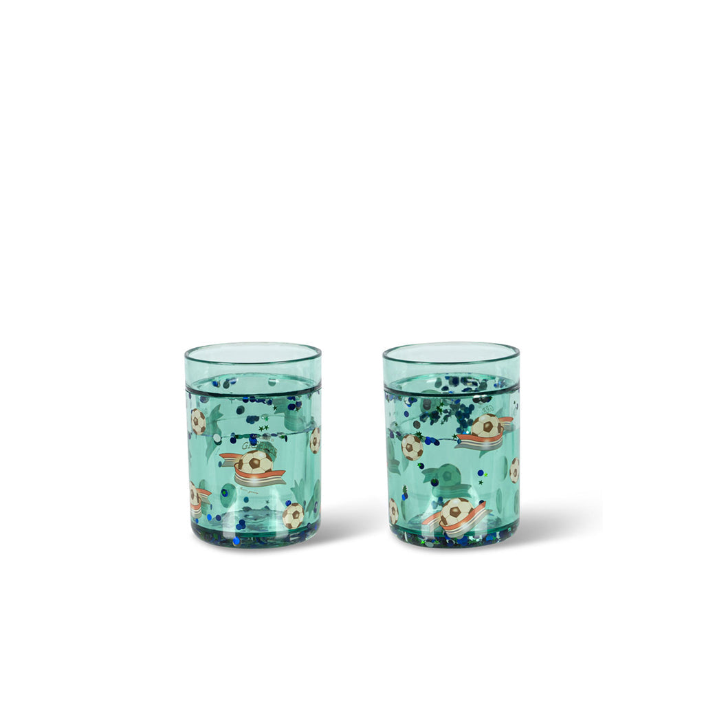 Konges Sløjd glitter kop, 2-pak - Kick It