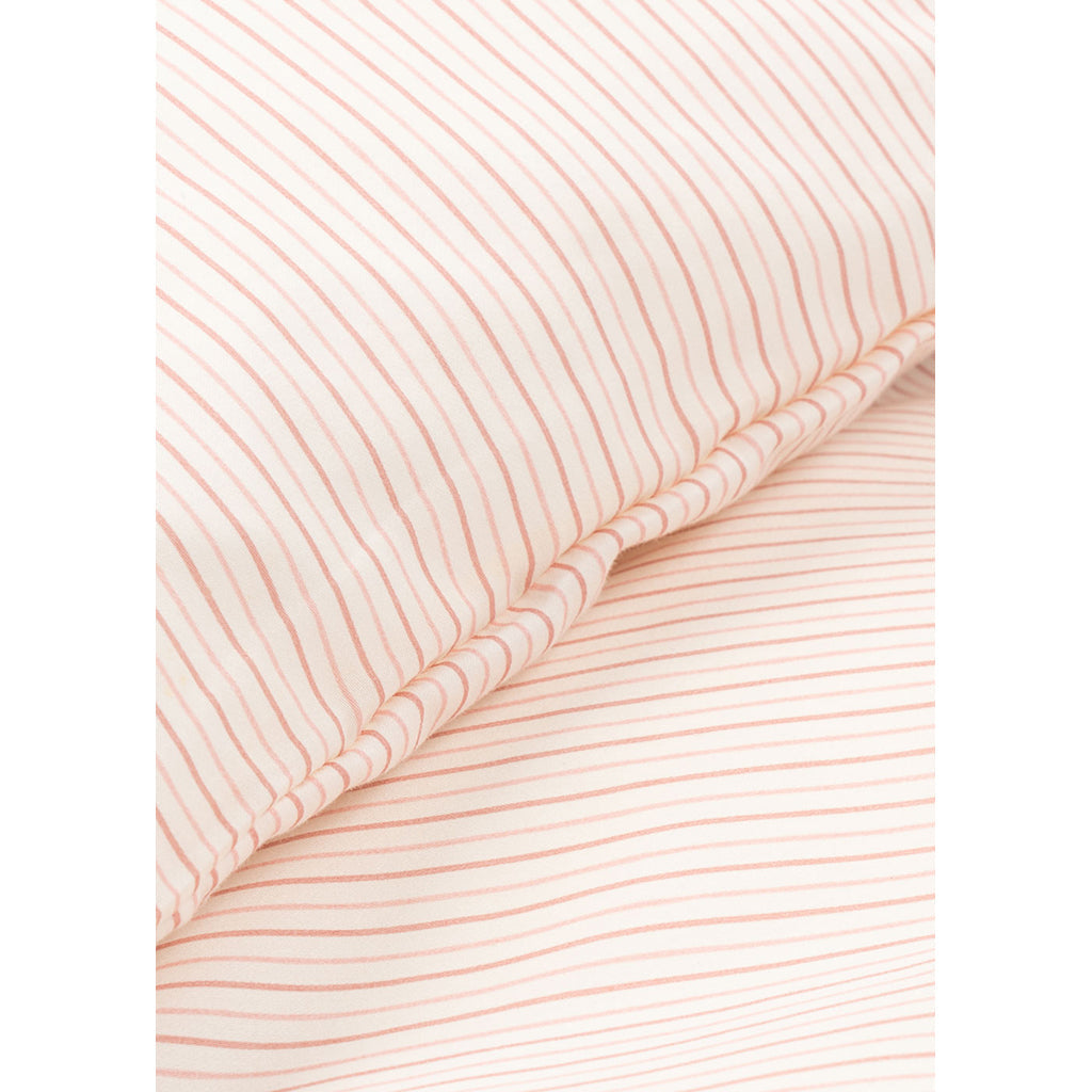 Konges Sløjd babysengetøy, økologisk GOTS - Stripe Petite Rose