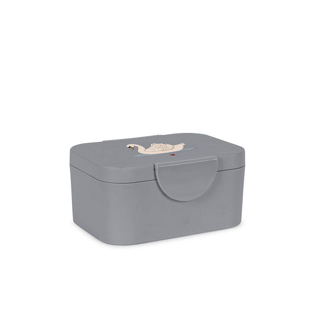 Konges Sløjd Lunch box, Madkasse - Swan blue
