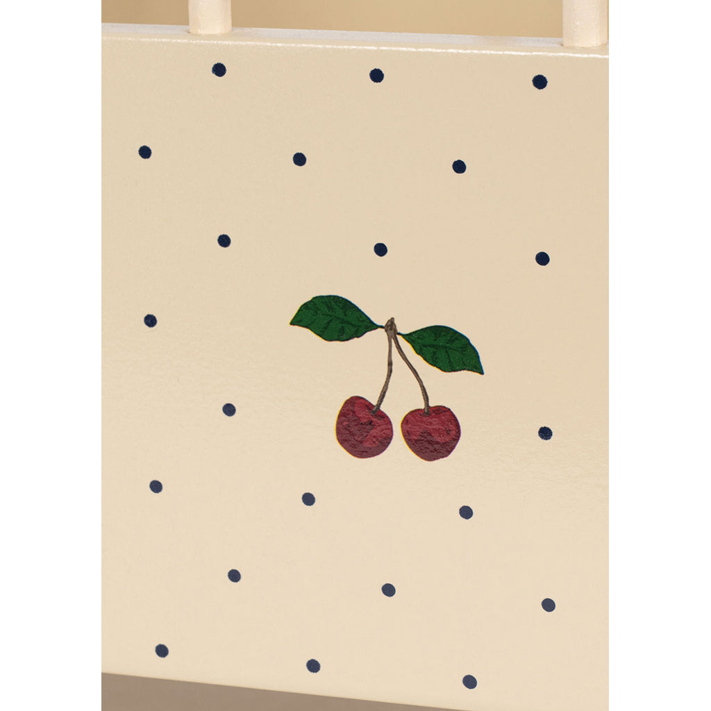 Konges Sløjd dukkeseng i tre, Big cherry