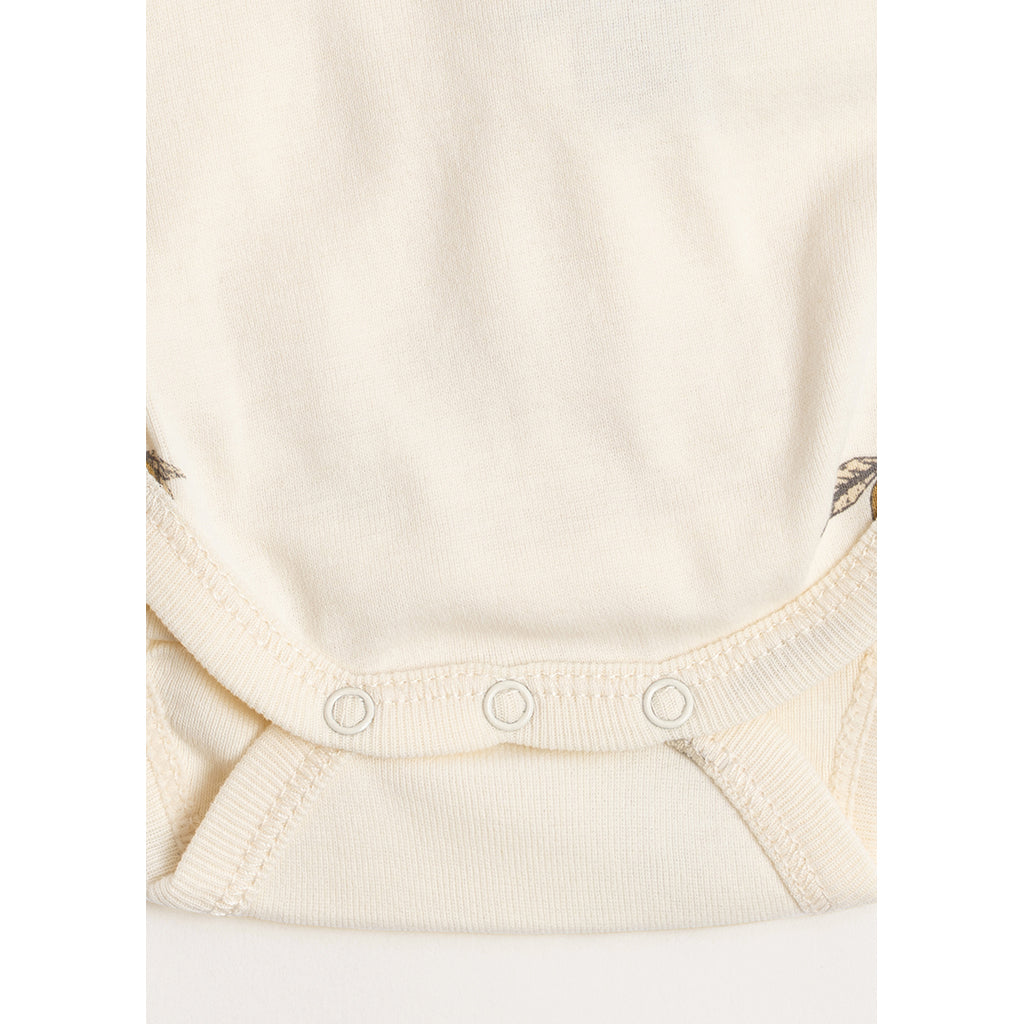Konges Sløjd body, Newborn, Lemon – Str. 0–6 mnd.