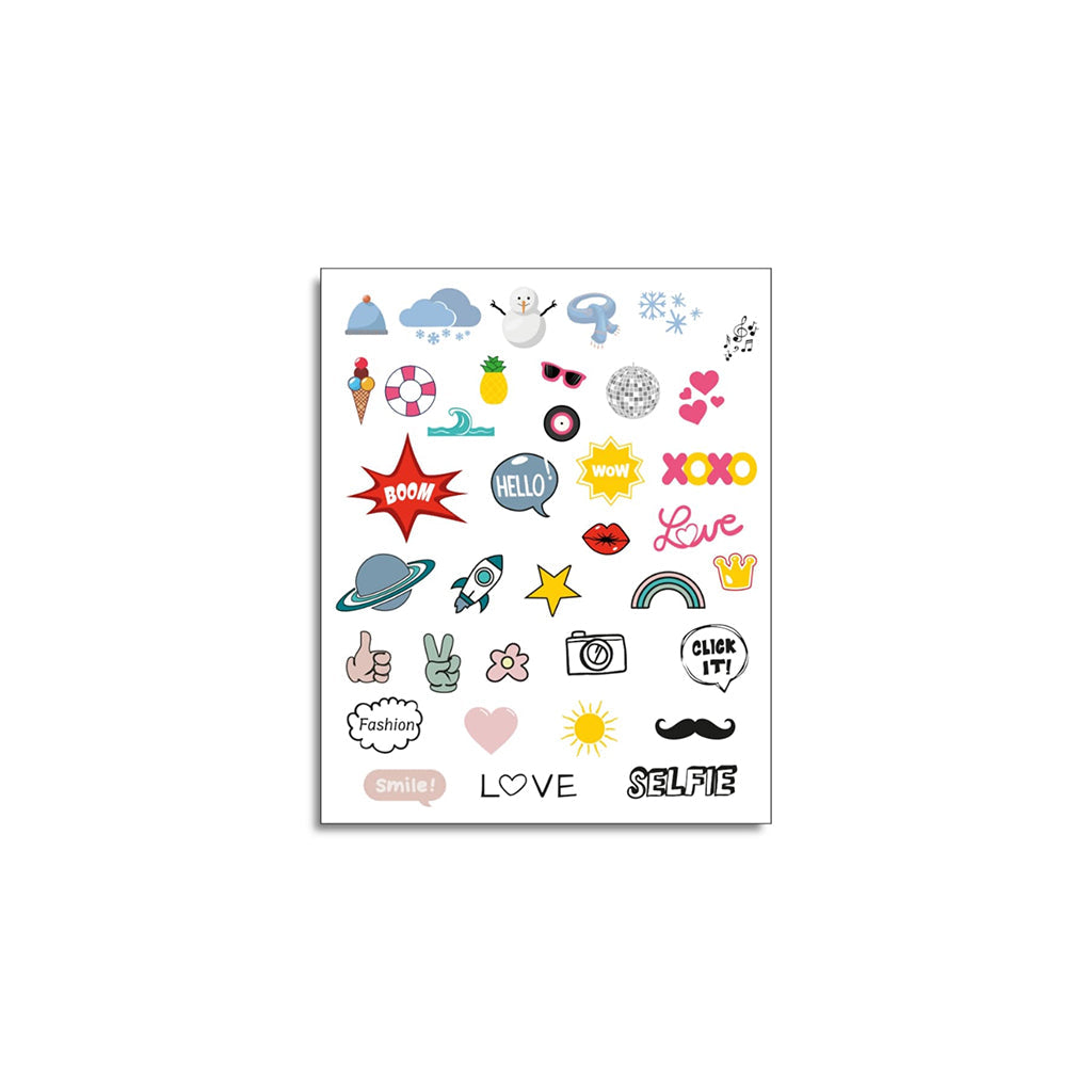 Kidywolf Instant print-kamera for barn, Rød