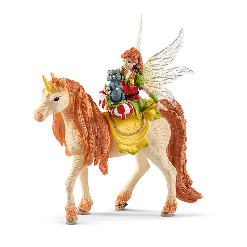 Schleich Fairy Marvin med glitter enhjørning fra Bayala-serien