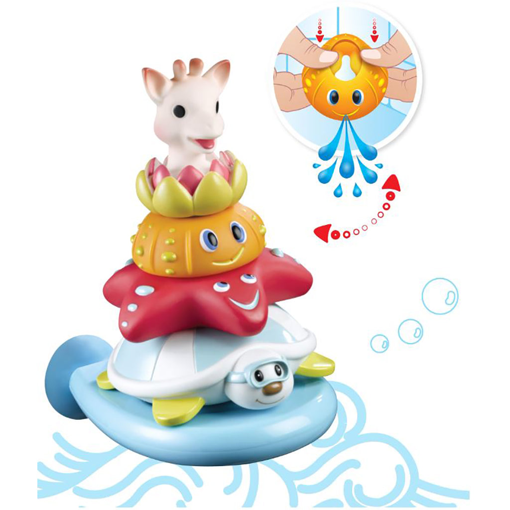Sophie la girafe, Badeleke – Splash and surf-pyramide