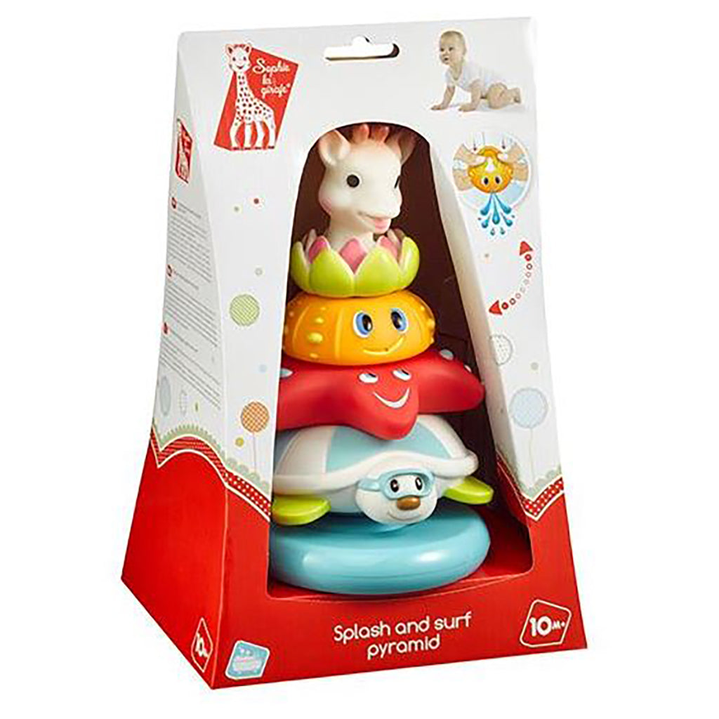 Sophie la girafe, Badeleke – Splash and surf-pyramide