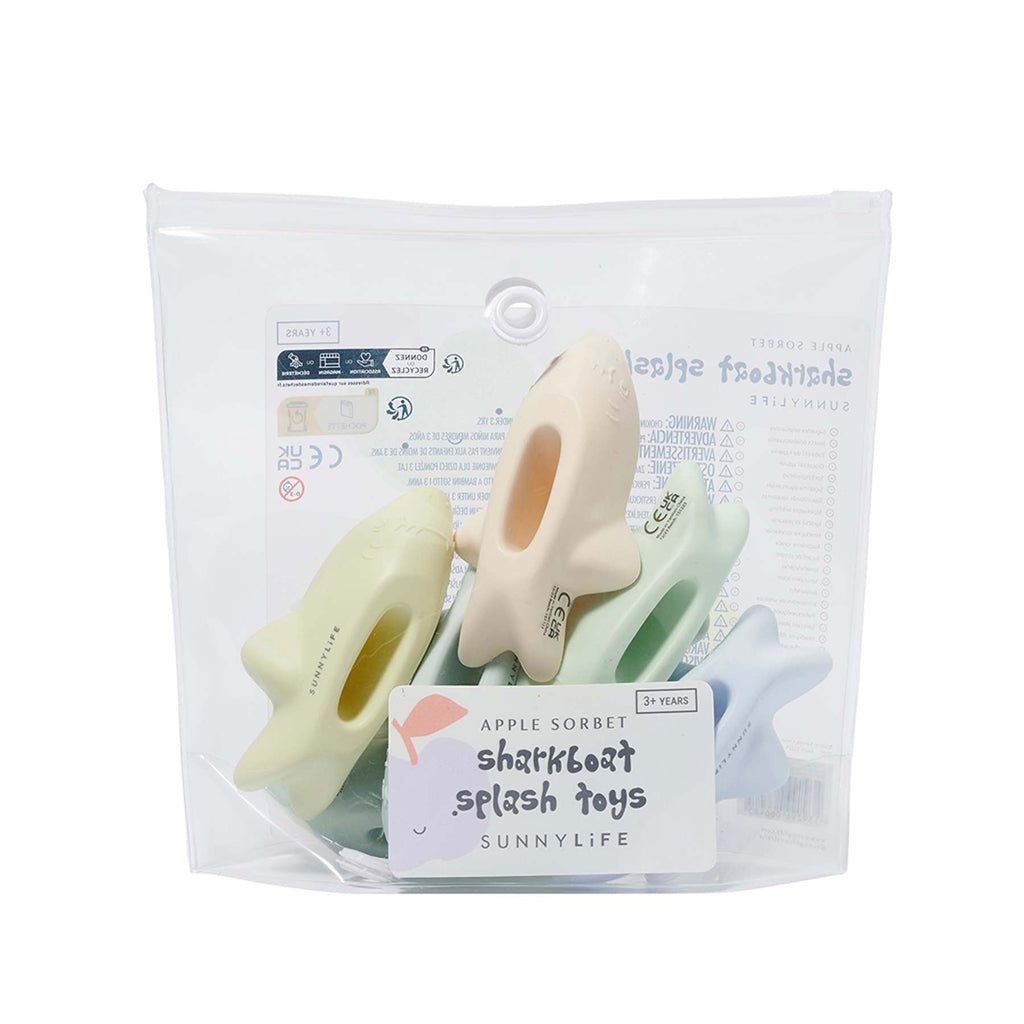 Sunnylife badeleketøy, Flytende båter - Float the sea - Blue/lime