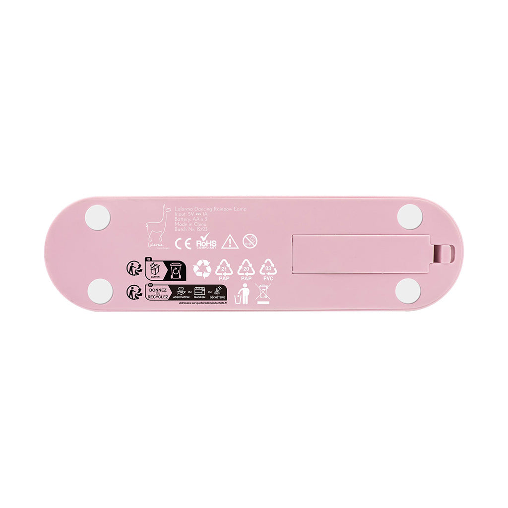 Lalarma Dancing Rainbow Lampe, Rose